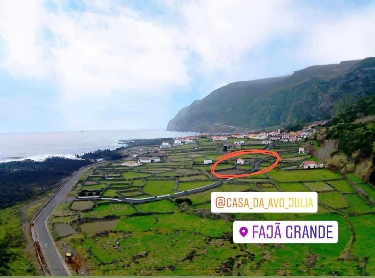 Vila Casa Da Avo Julia Faja Grande Exteriér fotografie